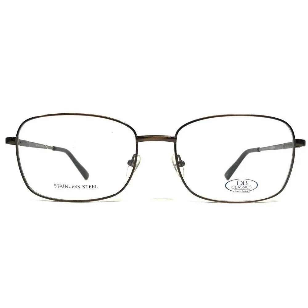DB Classics Eyeglasses Frames SENATOR ANT. BROWN Square Full Rim 60-19-150